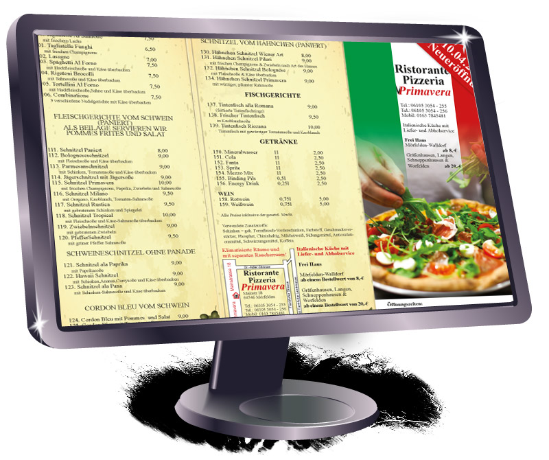 Flyer-pizzaria