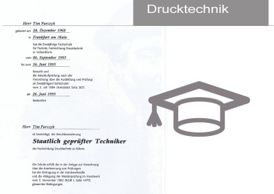 Drucktechnik