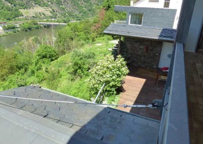 Blick auf die Terrasse