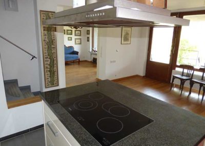 Einliegerwohnung mit Blick auf die Zimmer