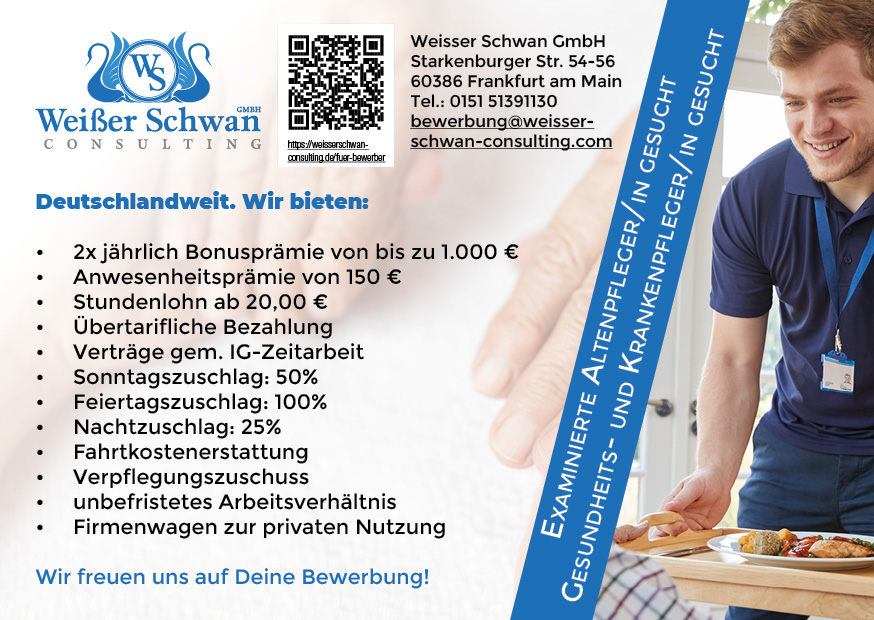 Erstellung Flyer Pflegedienst