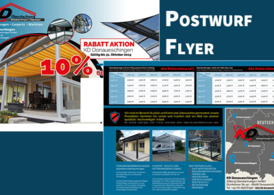 Postwurf-Flyer