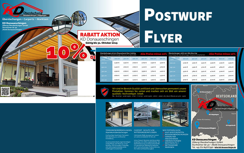 Postwurf-Flyer